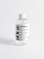 BOLAB 5% Glycolic Exfoliating Toner for skin exfoliation, in a 250ml bottle, with clear liquid and minimalist label design.