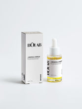 Load image into Gallery viewer, BOLAB Renewal Complex serum in a 30ml bottle, showcasing the sleek packaging and product label.