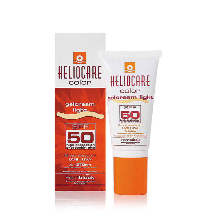 Heliocare Colour Gelcream Light SPF50 50ml - Arden Skincare 